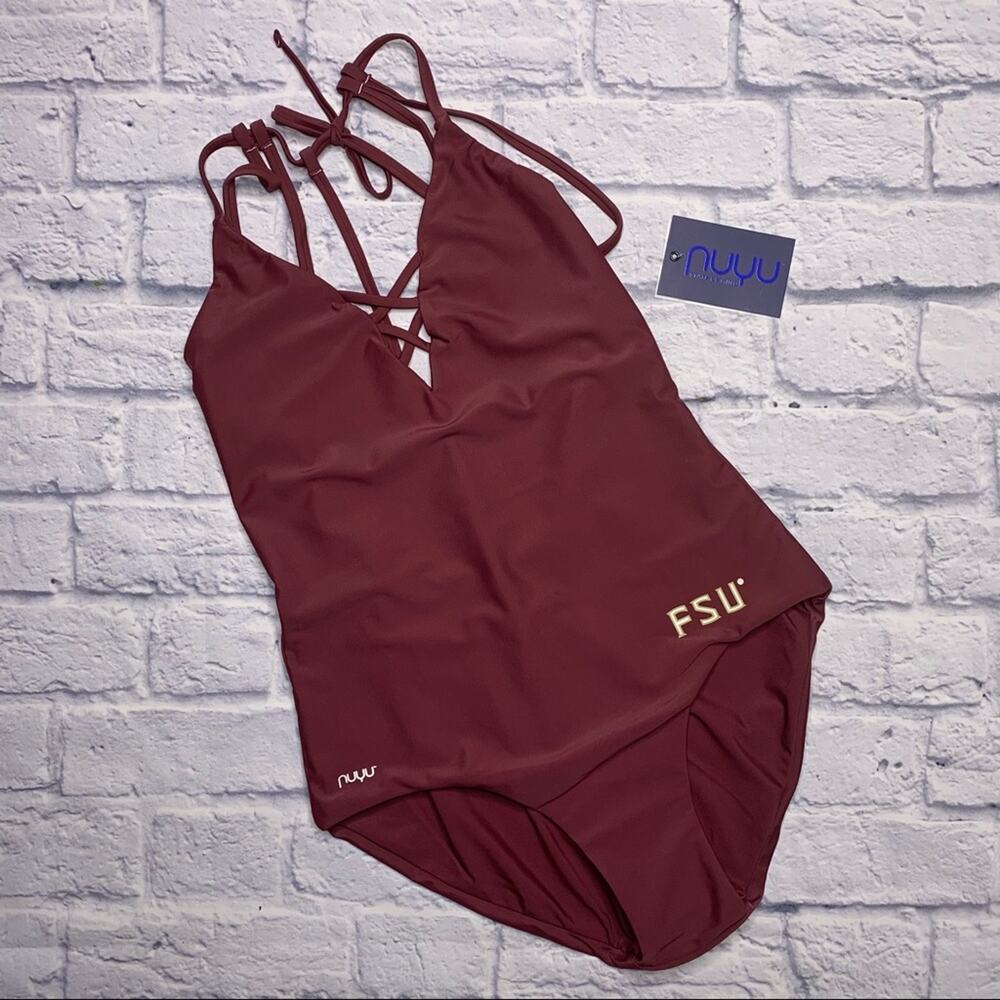 NUYU Florida State FSU Seminoles Crisscross Swimsuit